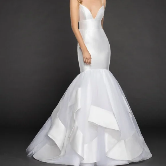 Hayley Paige Occasions Dresses | Hayley Paige Nevada Wedding Dress | Color: White | Size: 4 | Alyssuhbrown's Closet